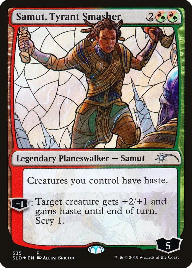 Samut, Tyrant Smasher Front Face