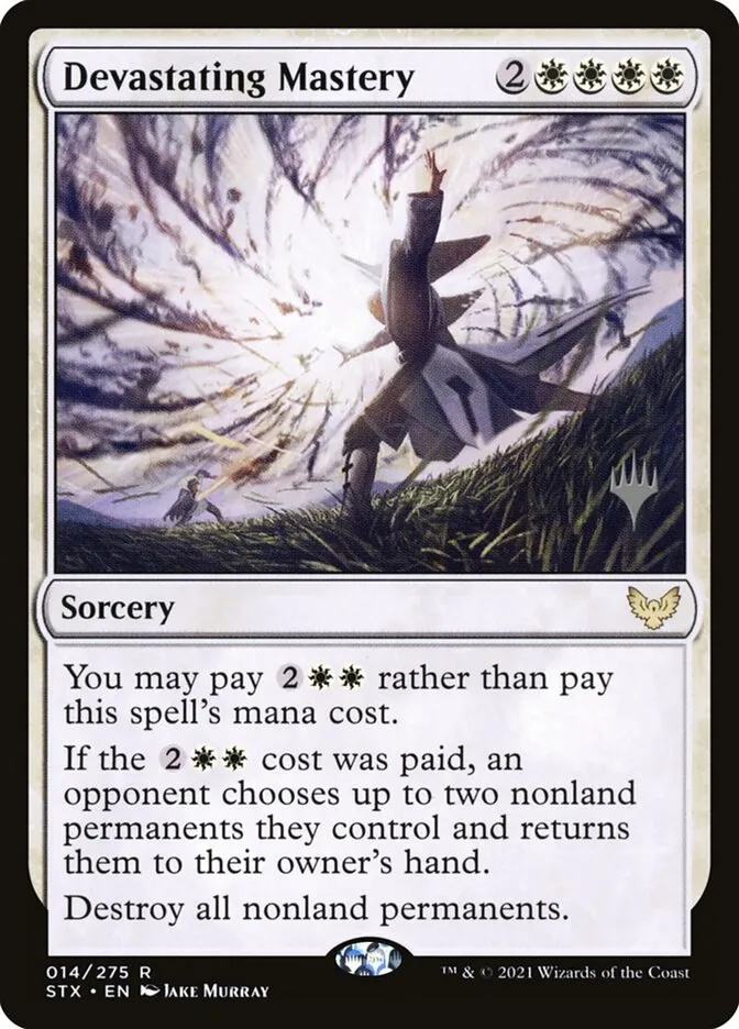 Devastating Mastery Front Face