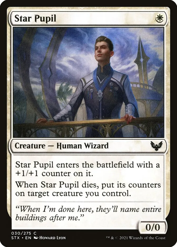 Star Pupil Front Face