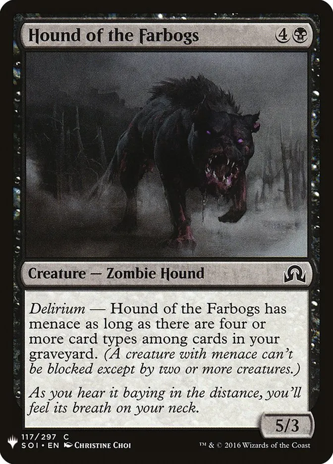 Hound of the Farbogs Front Face