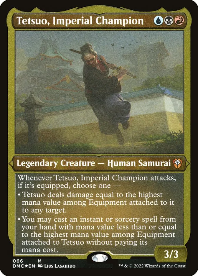 Tetsuo, Imperial Champion Front Face