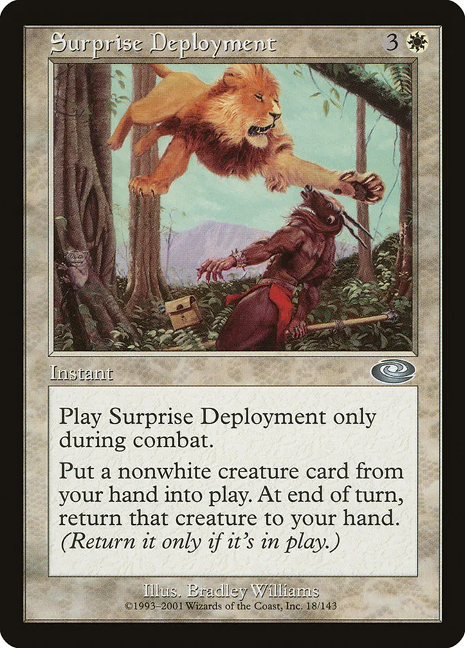 Surprise Deployment Front Face