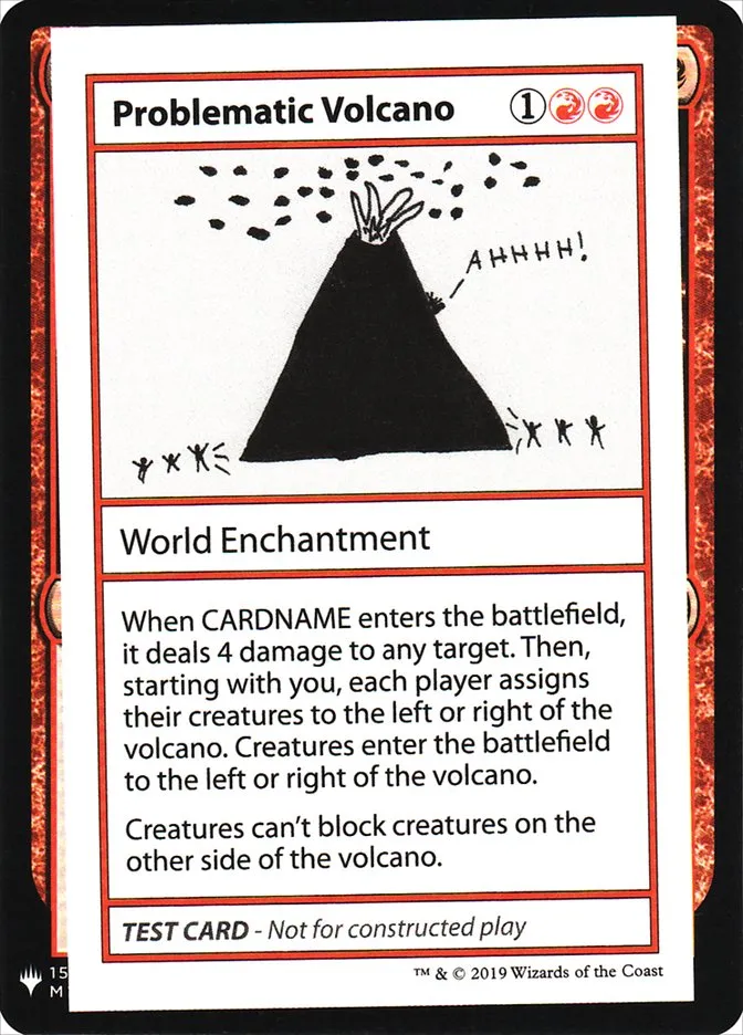 Problematic Volcano Front Face