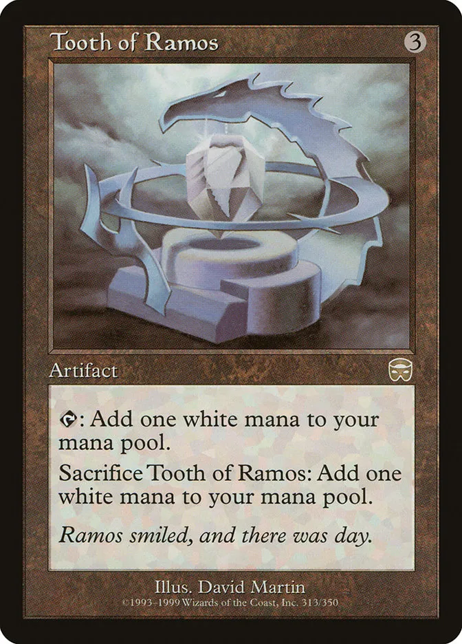 Tooth of Ramos Front Face