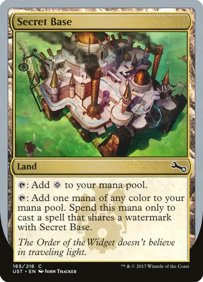 Secret Base Front Face