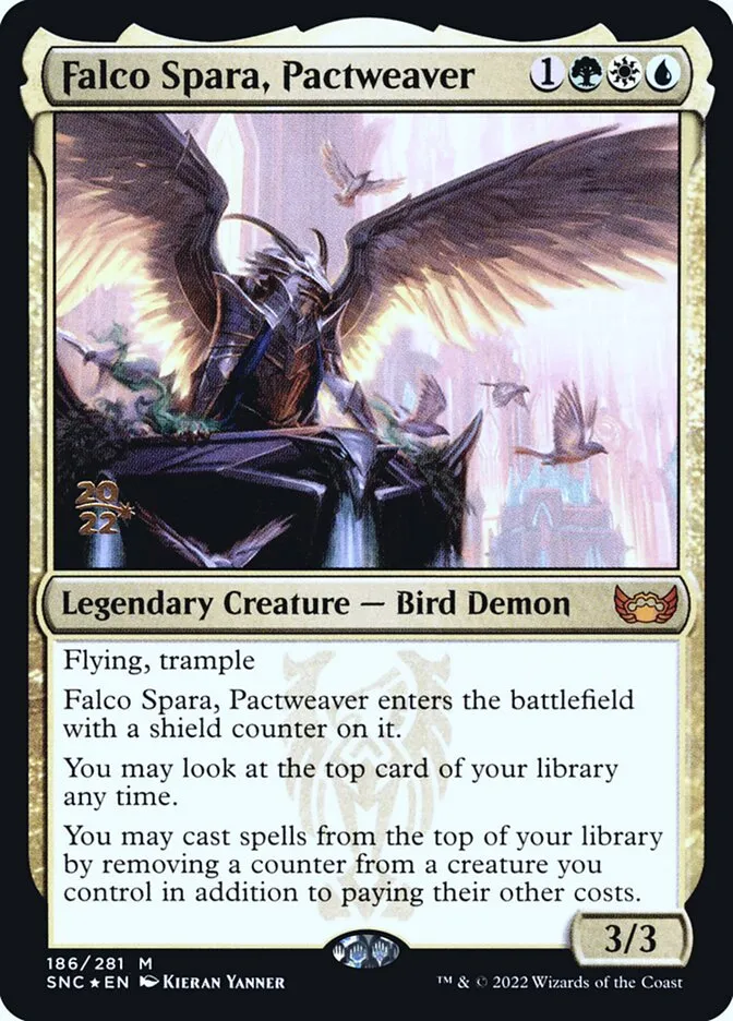 Falco Spara, Pactweaver Front Face