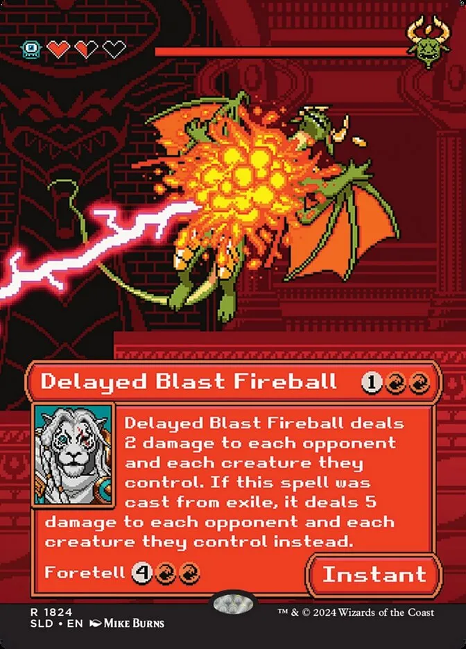 Delayed Blast Fireball Front Face
