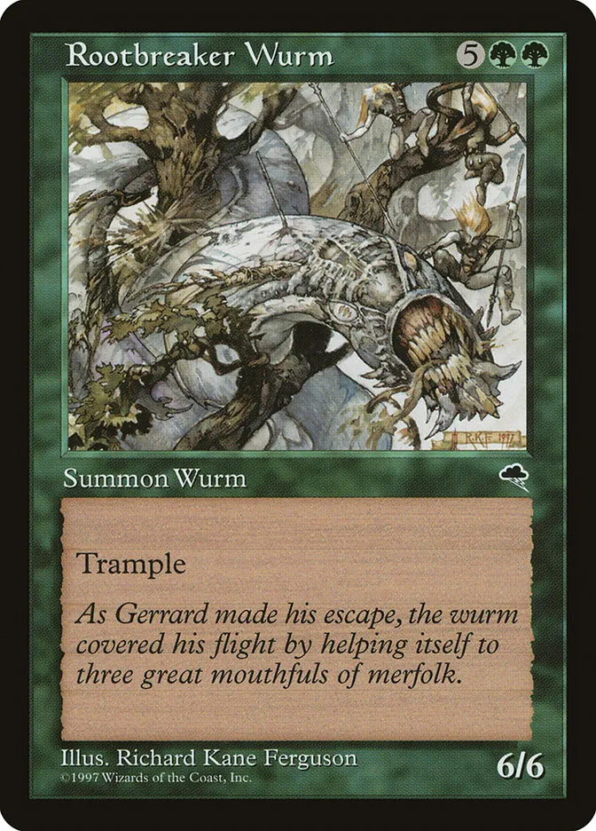 Rootbreaker Wurm Front Face