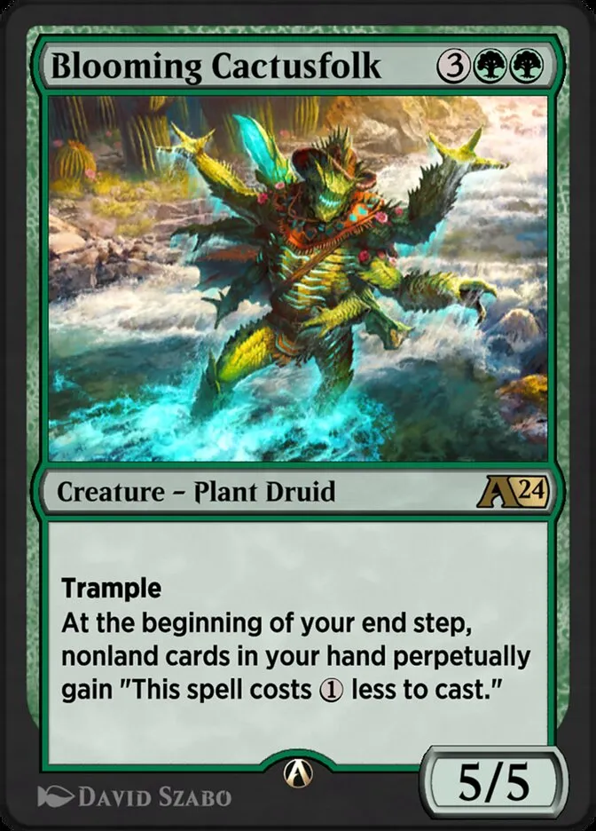 Blooming Cactusfolk Front Face