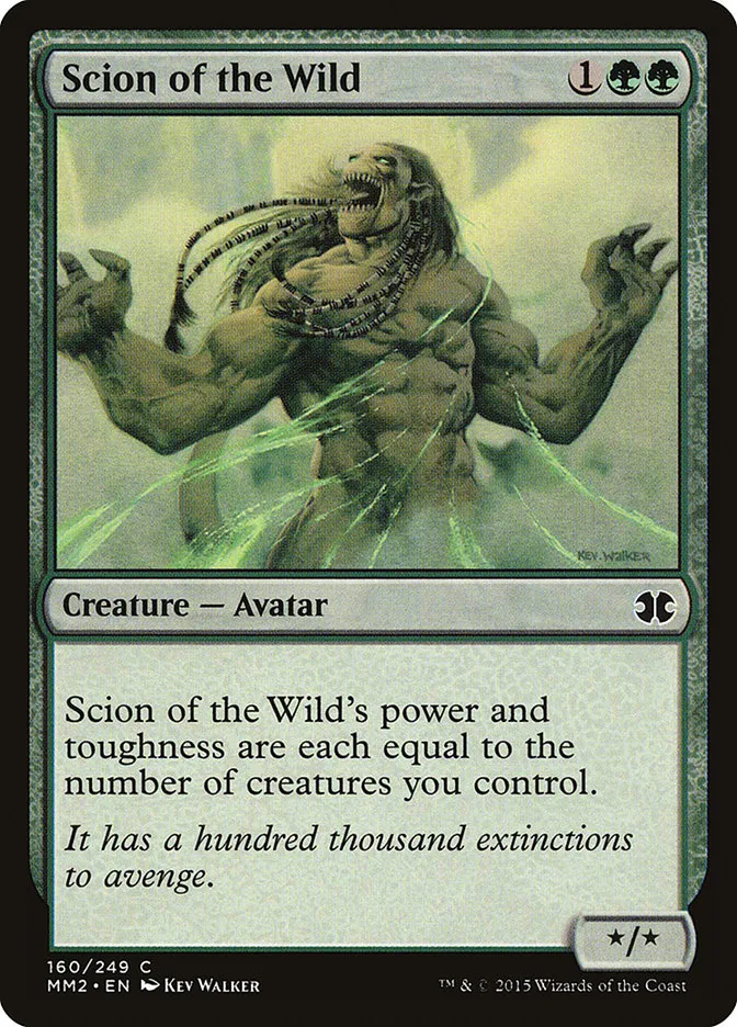 Scion of the Wild Front Face
