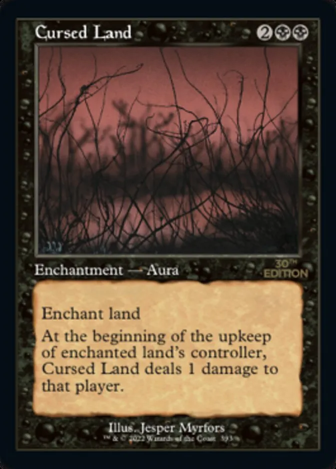 Cursed Land Front Face