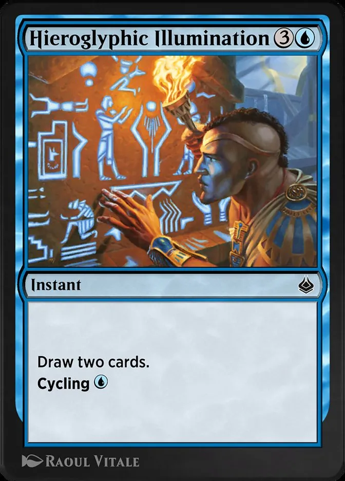 Hieroglyphic Illumination Front Face