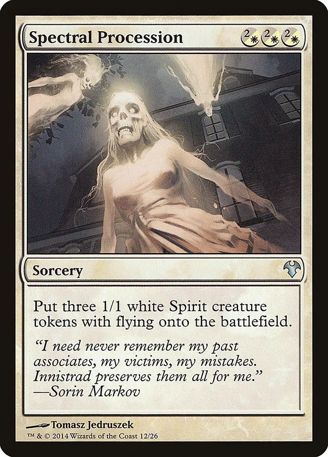 Spectral Procession Front Face