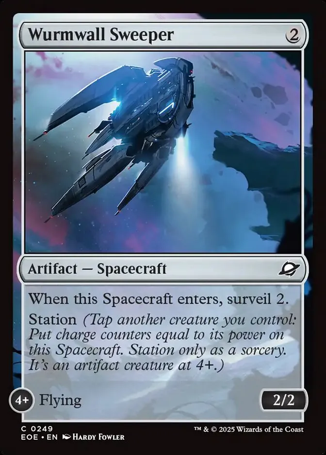 Wurmwall Sweeper Front Face