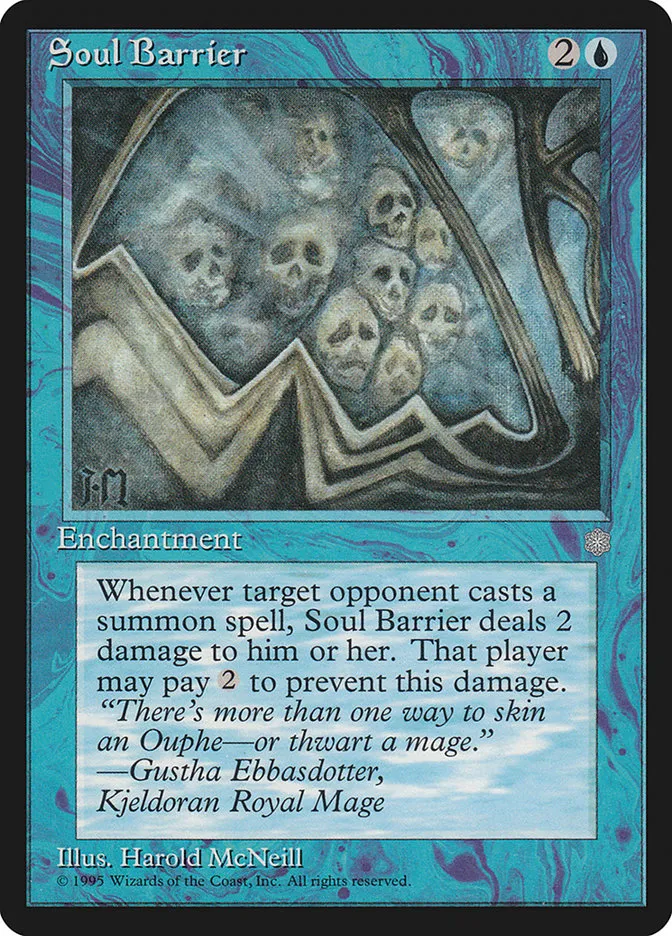 Soul Barrier Front Face