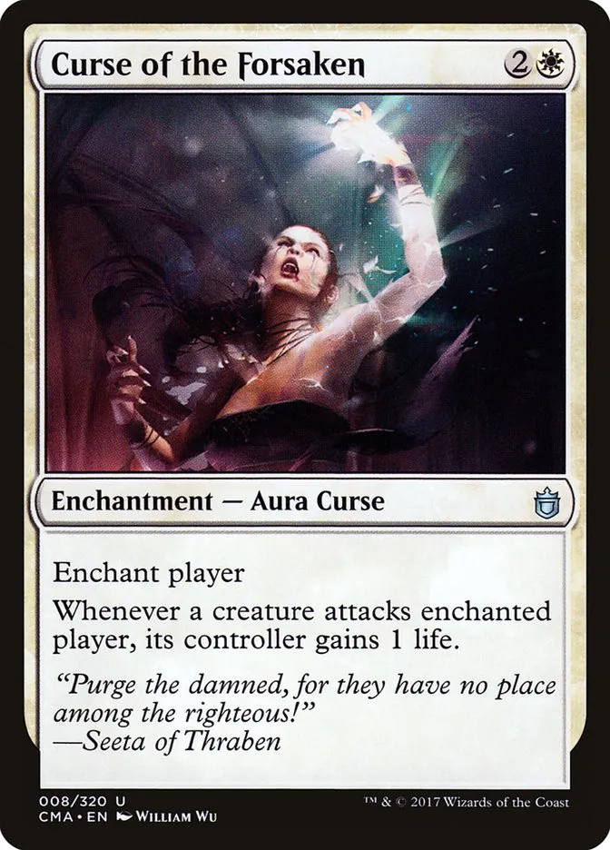 Curse of the Forsaken Front Face