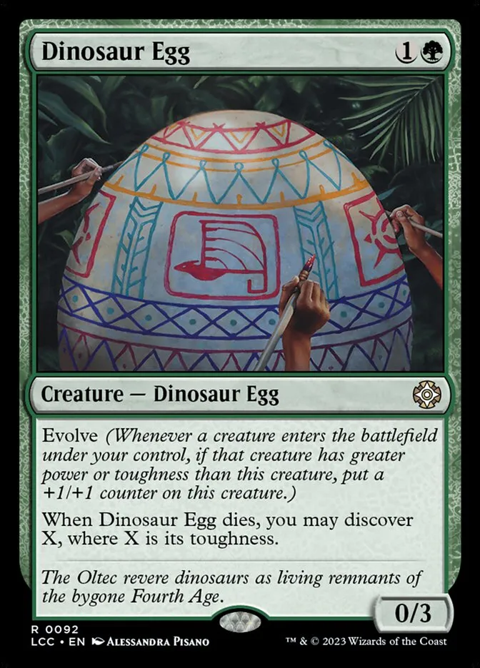 Dinosaur Egg Front Face