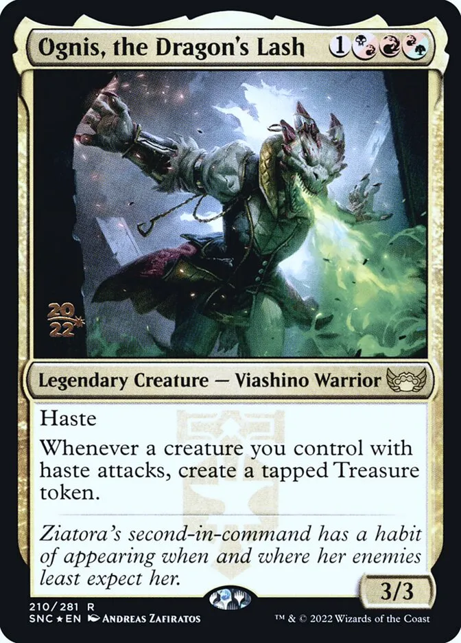 Ognis, the Dragon's Lash Front Face
