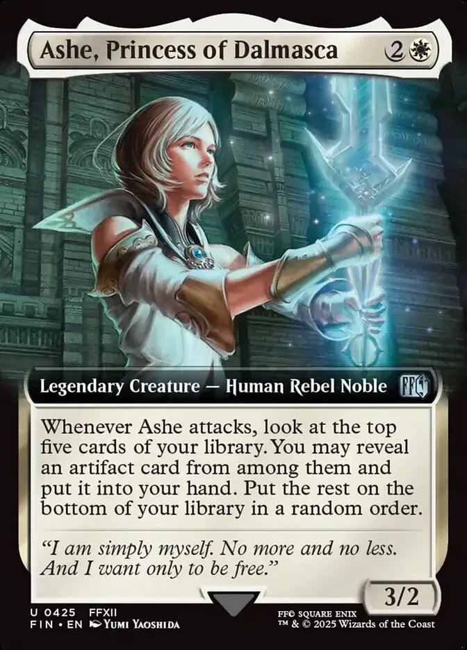 Ashe, Princess of Dalmasca Front Face
