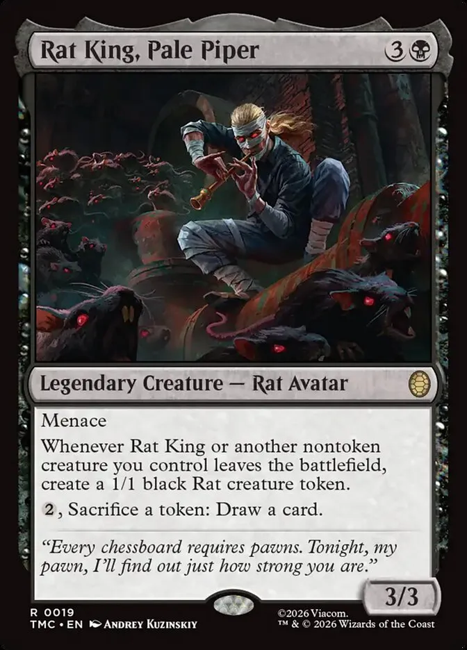 Rat King, Pale Piper Front Face