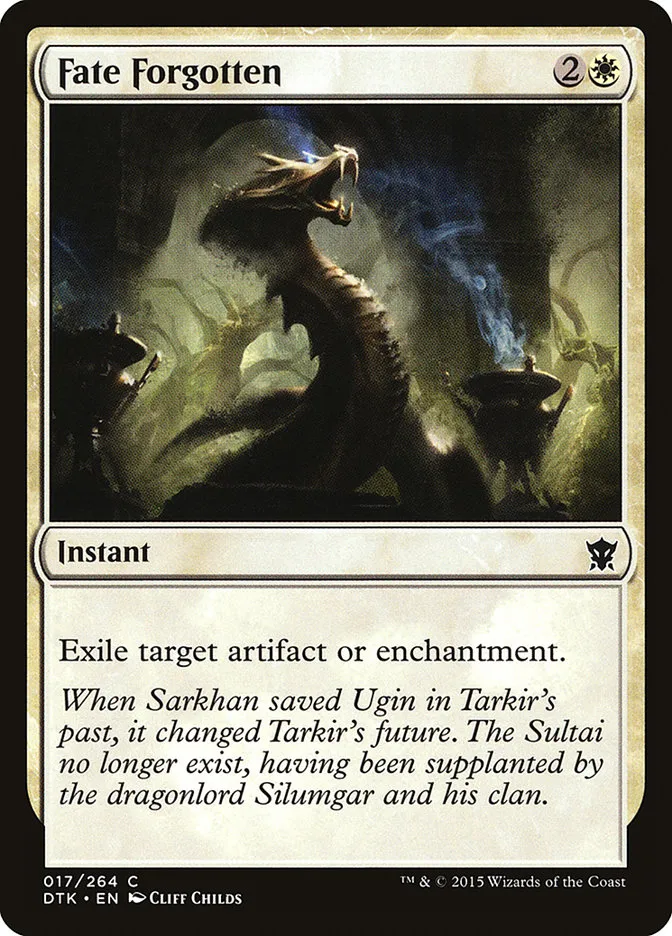 Fate Forgotten Front Face