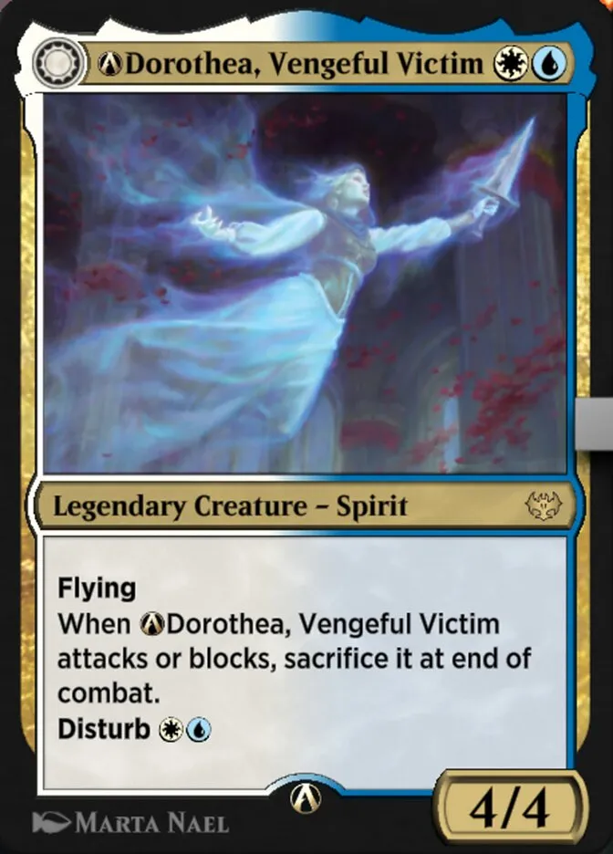 A-Dorothea, Vengeful Victim // A-Dorothea's Retribution Front Face