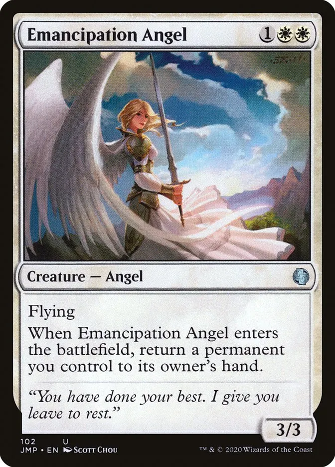 Emancipation Angel Front Face