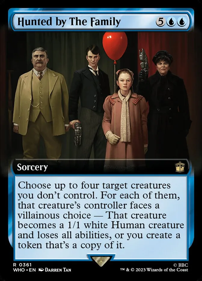 Hunted by The Family Front Face