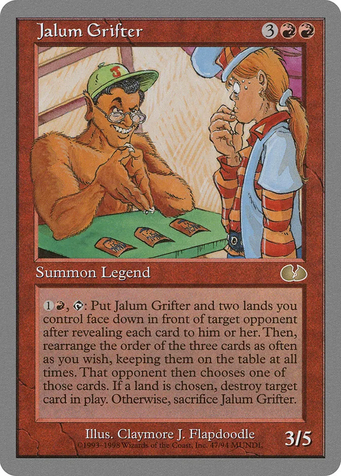 Jalum Grifter Front Face