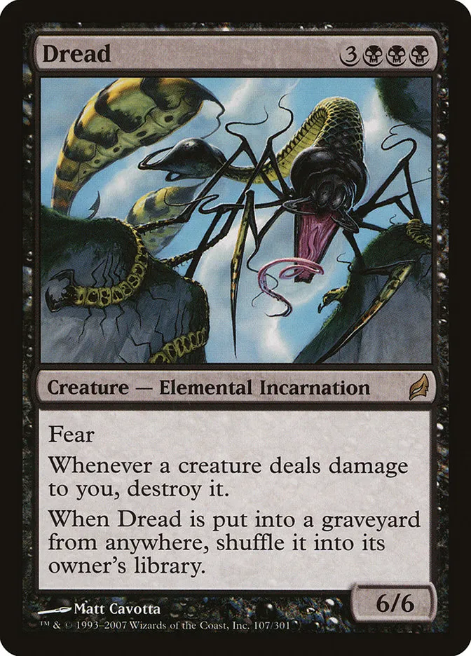 Dread Front Face