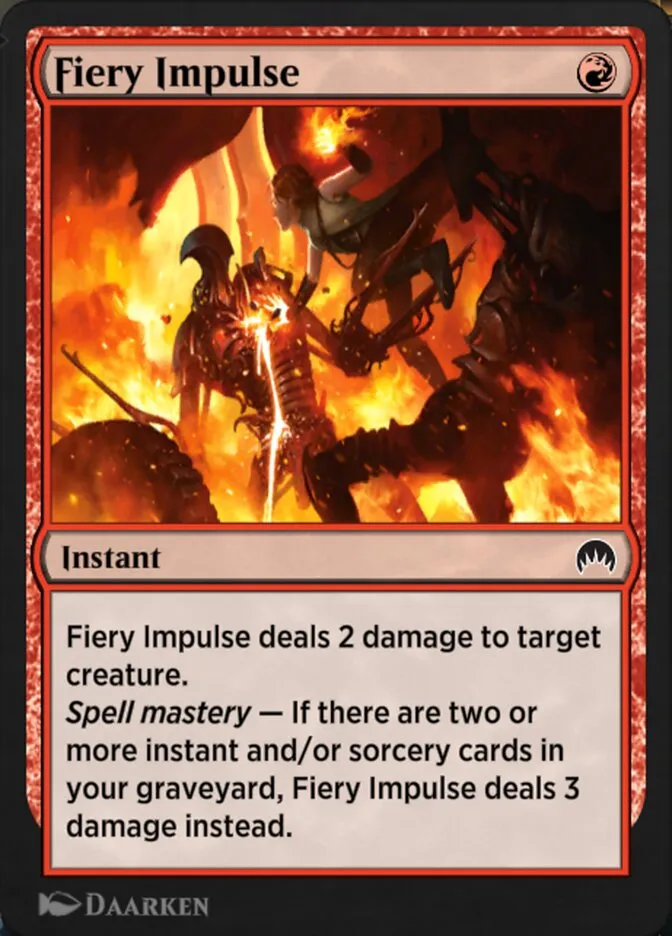 Fiery Impulse Front Face