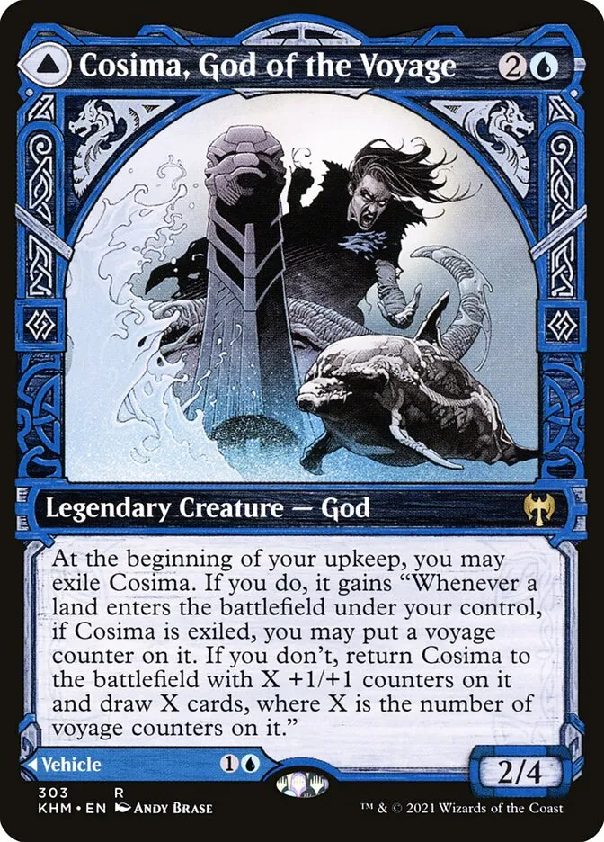 Cosima, God of the Voyage // The Omenkeel Front Face