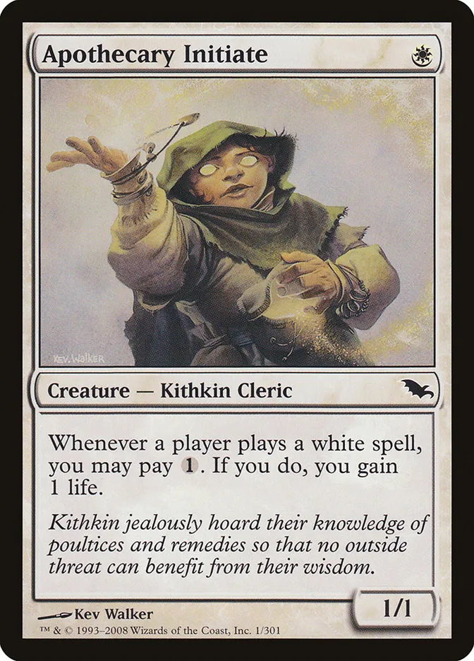 Apothecary Initiate Front Face