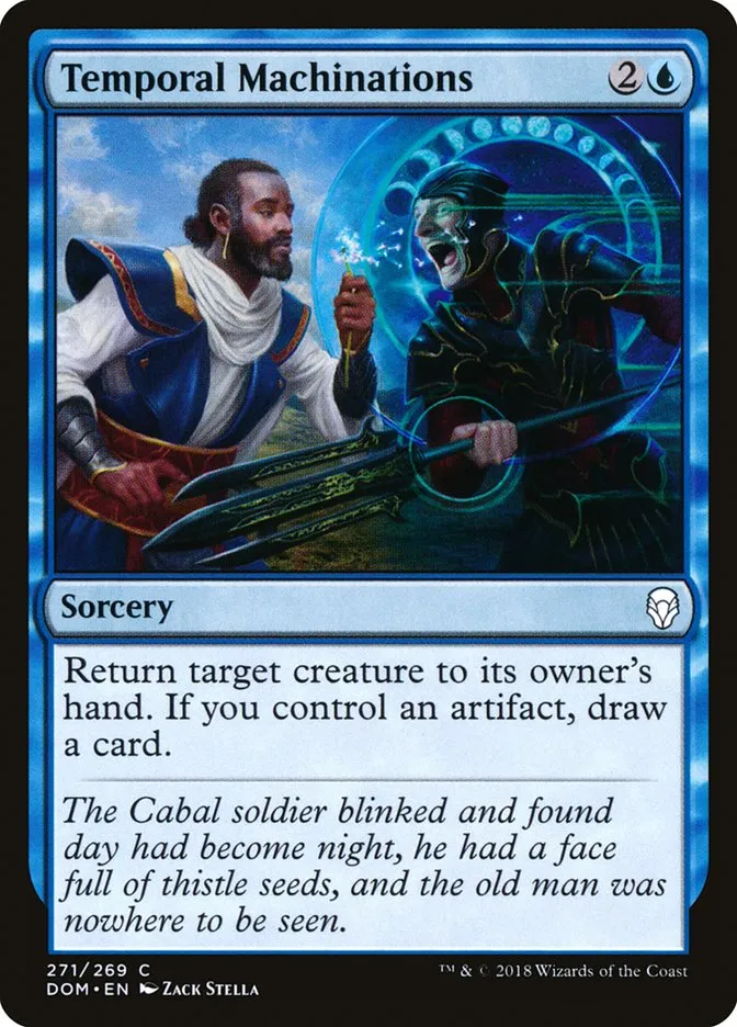Temporal Machinations Front Face