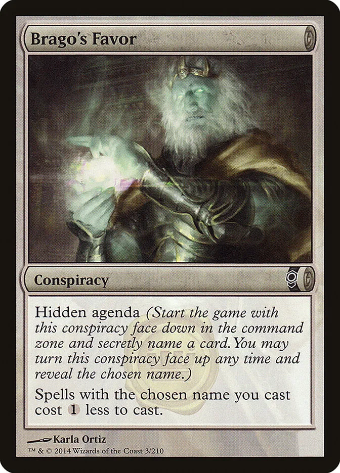 Brago's Favor Front Face