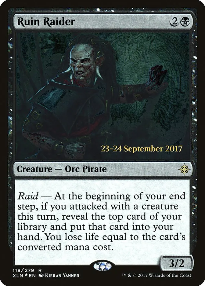 Ruin Raider Front Face