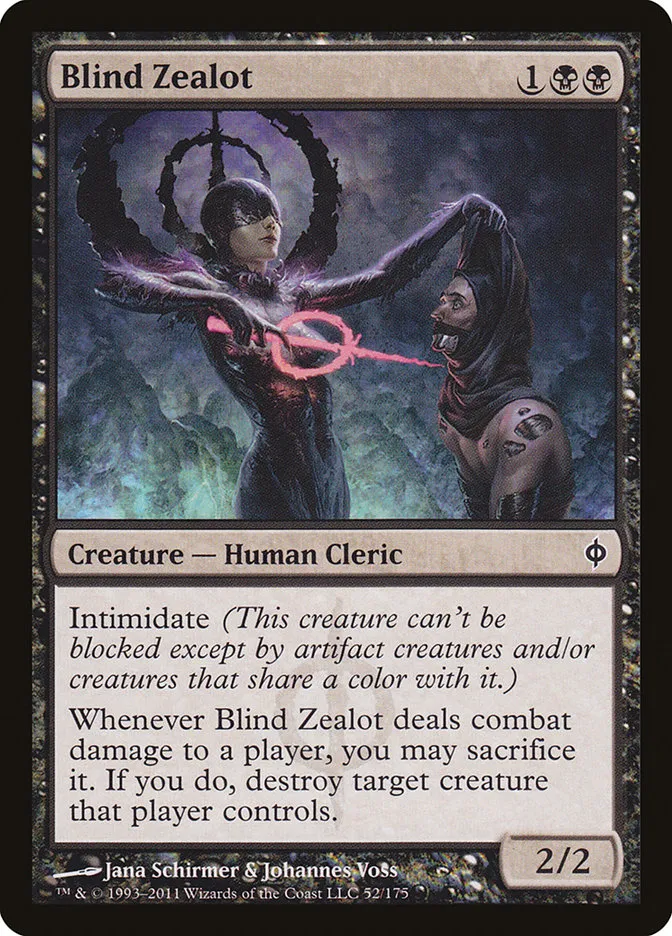 Blind Zealot Front Face