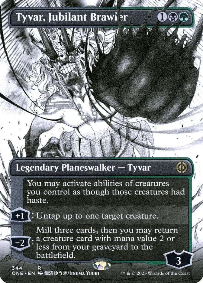 Tyvar, Jubilant Brawler Front Face