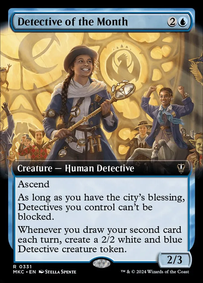 Detective of the Month Front Face