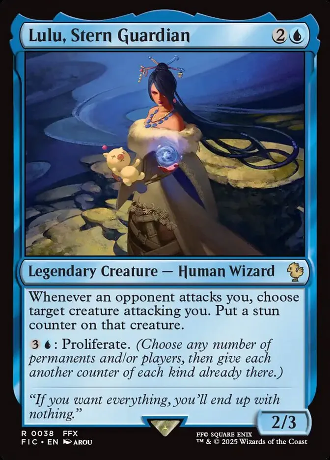 Lulu, Stern Guardian Front Face