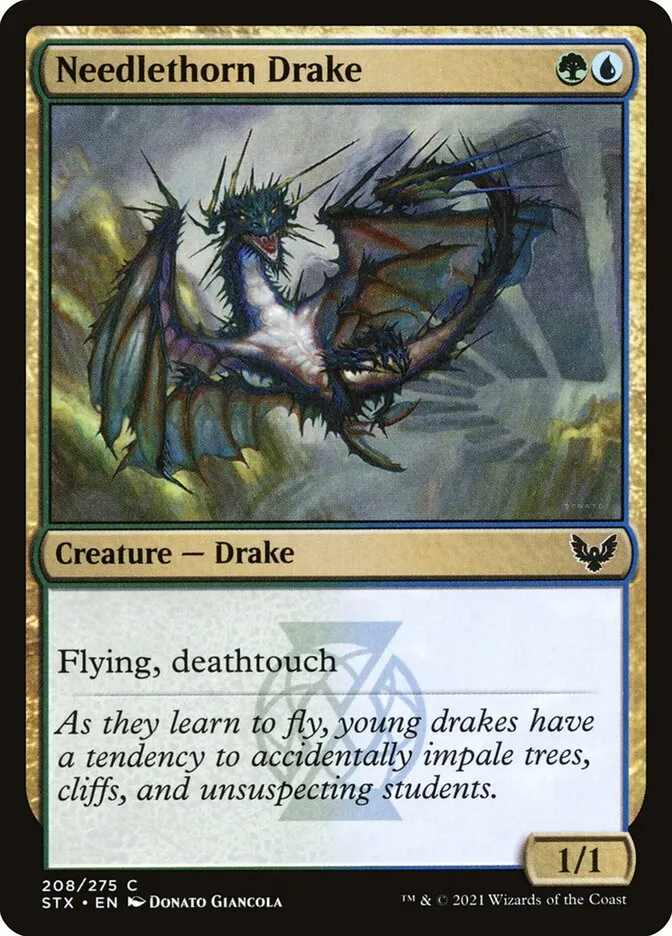 Needlethorn Drake Front Face