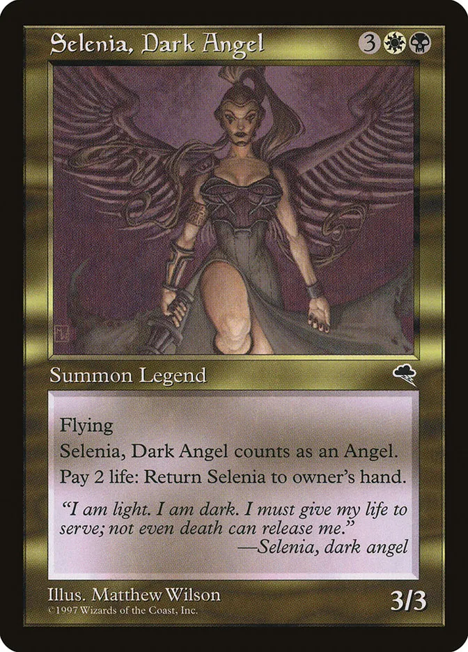 Selenia, Dark Angel Front Face