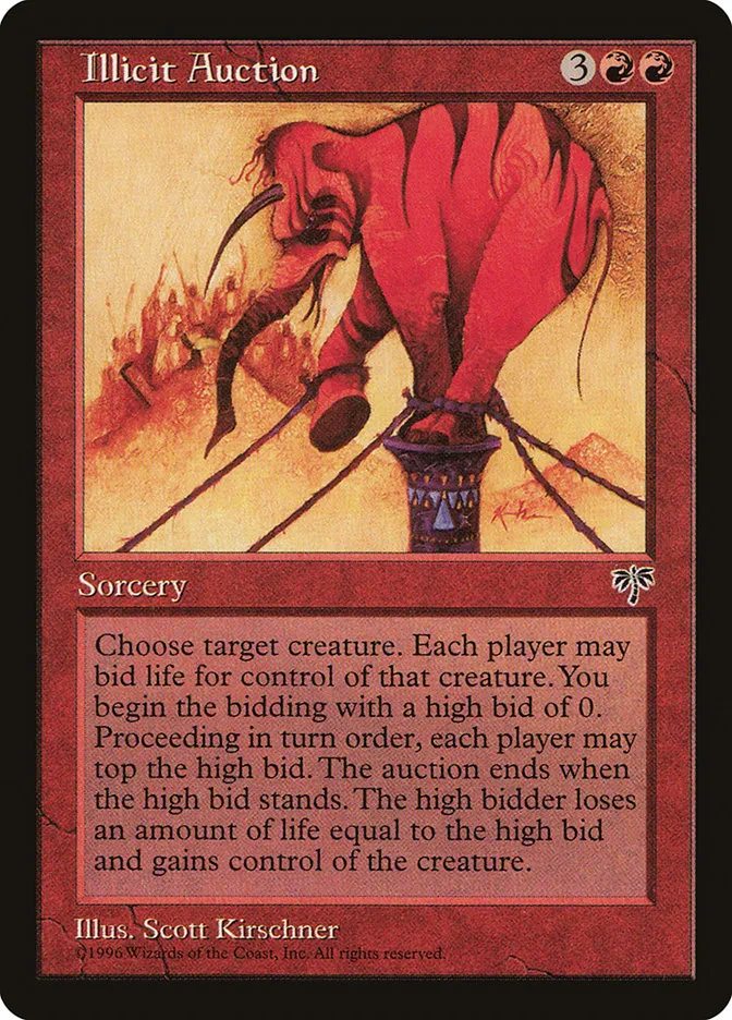 Illicit Auction Front Face