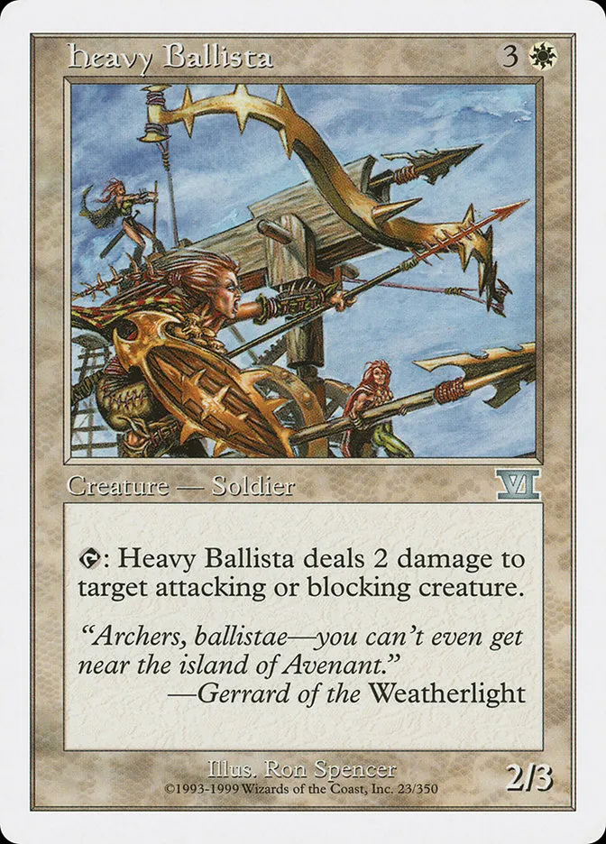 Heavy Ballista Front Face