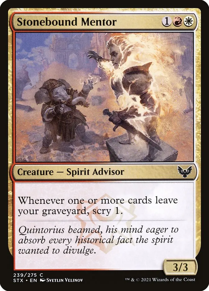 Stonebound Mentor Front Face