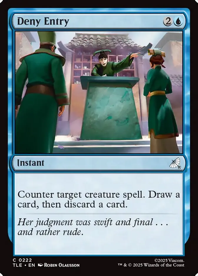 Deny Entry Front Face