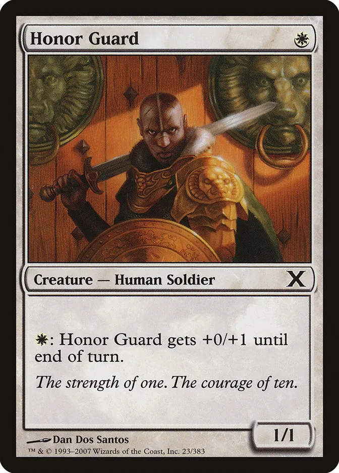 Honor Guard Front Face