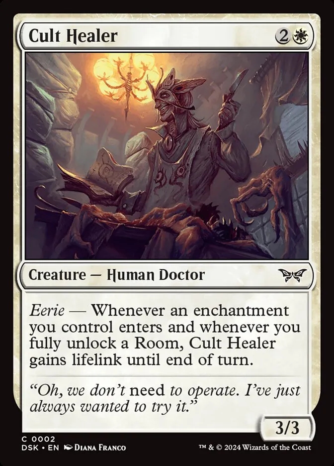 Cult Healer Front Face