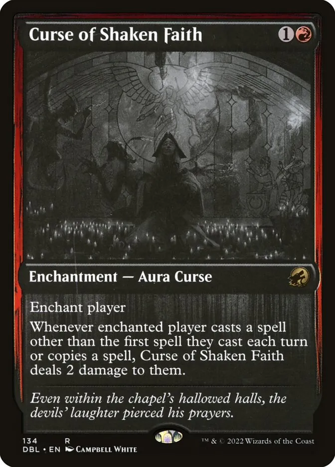 Curse of Shaken Faith Front Face