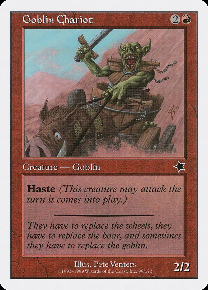 Goblin Chariot Front Face